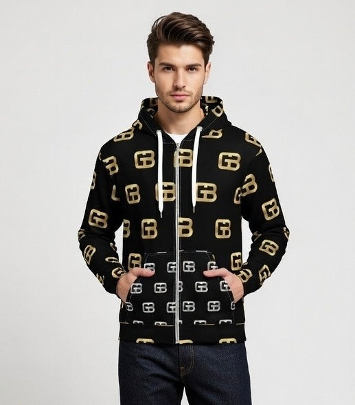 GB Gold Full Zip Hoodie