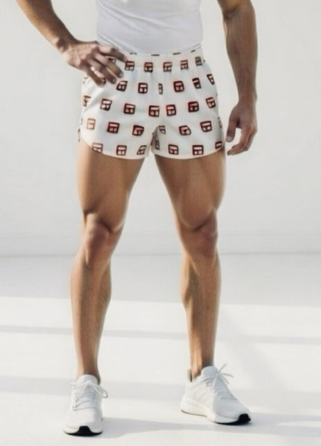 GB Red Running Shorts