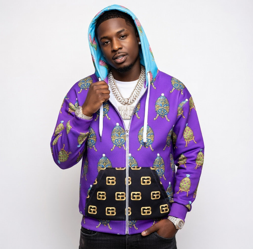 GB Faberge Egg full zip hoodie
