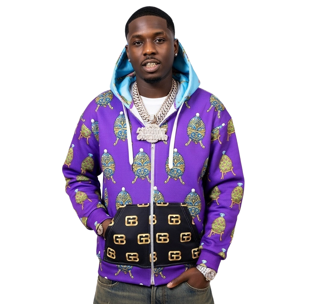 GB Faberge Egg full zip hoodie