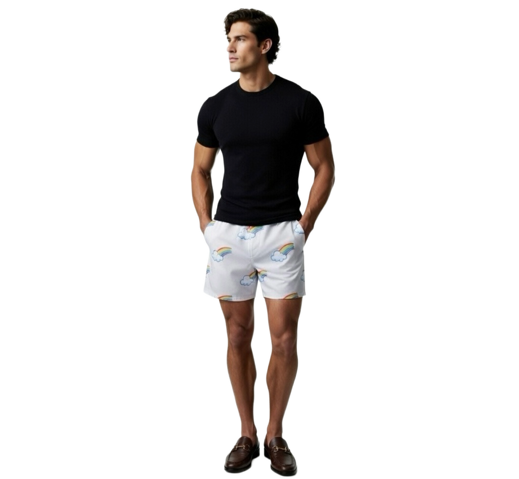 GB Rainbow Running Shorts